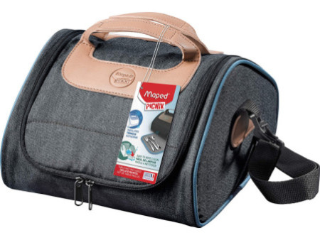 Maped PICNIK Sac à déjeuner CONCEPT avec set de table, bleu