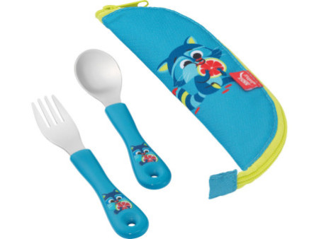 Maped PICNIK Set de couverts MINIZ Raton laveur, 3 pièces