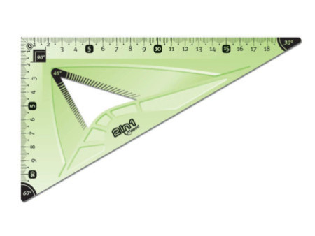 Maped Kit de géométrie Flex, incassable, 3 pièces