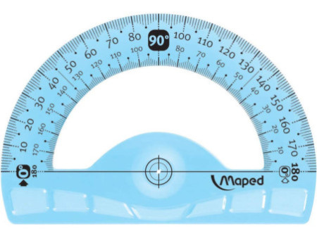 Maped Kit de géométrie Flex, incassable, 3 pièces