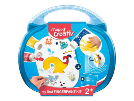 Maped Creativ my first Kit de gouaches aux doigts, 10 pièces