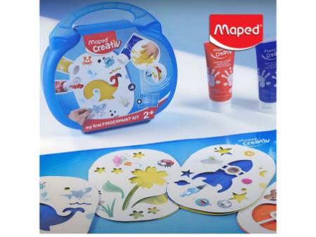 Maped Creativ my first Kit de gouaches aux doigts, 10 pièces