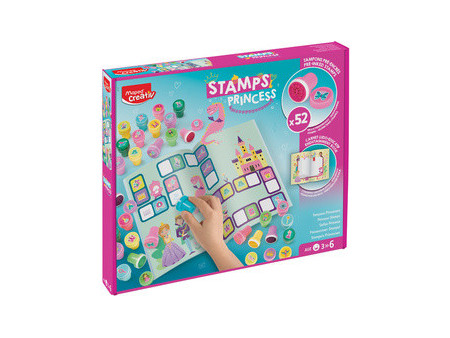 Maped Creativ Coffret 52 tampons 'Princesses'