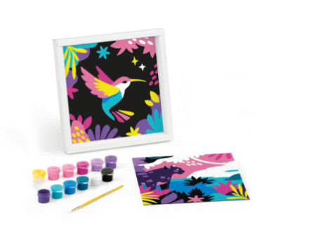Maped Creativ Coffret de peinture au numéro Léopard / Oiseau