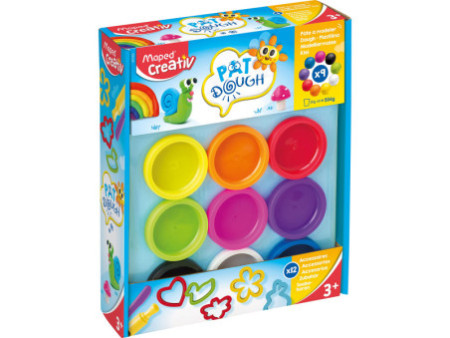 Maped Creativ Pâte à modeler avec accessoires, 21 pièces
