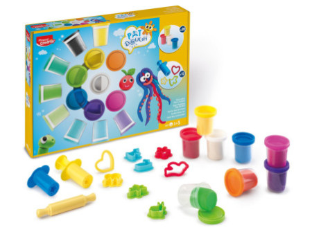 Maped Creativ Kit de pâte à modeler, 32 pièces, maxi coffret