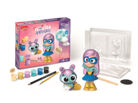 Maped Creativ Kit Moulage plâtre PLASTER FRIENDS 'SUPER'