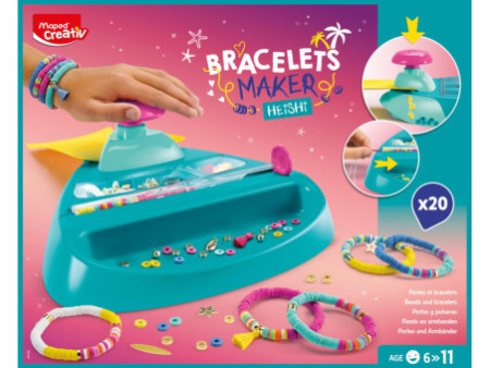 Maped Creativ Machine à bracelets BRACELETS MAKER HEISHI