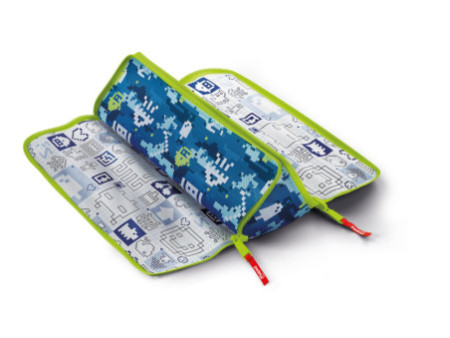 Maped Trousse double XXL FANCY 'BLUE PIXEL'