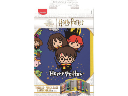 Maped Etui scolaire HARRY POTTER KIDS, en polyester, équipé