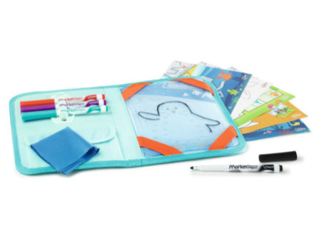 Maped Creativ Kit de dessin voyage TRAVEL BOARD, 19 pièces