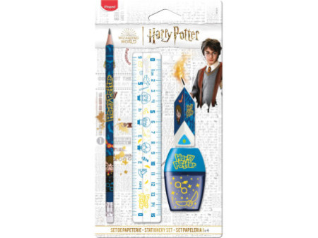 Maped Kit d'écriture HARRY POTTER KIDS, 4 pièces, blister