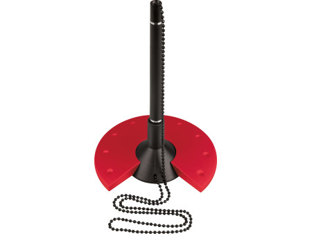 helit Porte-stylo 'the base', noir/rouge
