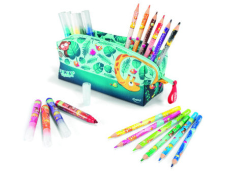 Maped Trousse JUNGLE fever, garni, 24 articles