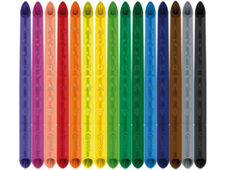 Maped Multipack crayon de couleur INFINITY/feutre COLOR'PEPS