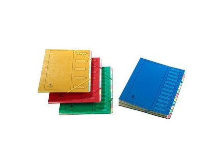 extendos Trieur à élastique série 223, 7 compartiments, bleu