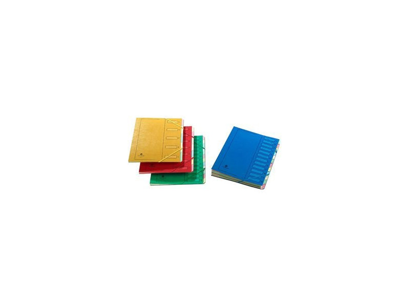 extendos Trieur à élastique série 223, 7 compartiments, bleu