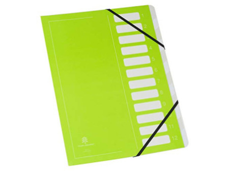 extendos Trieur série 122 'Flashy', 12 compartiments, vert