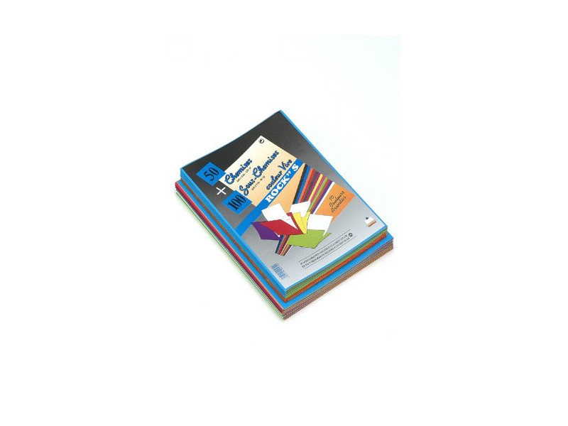 EXACOMPTA Lot chemises et sous-chemises ROCK'S, assorties