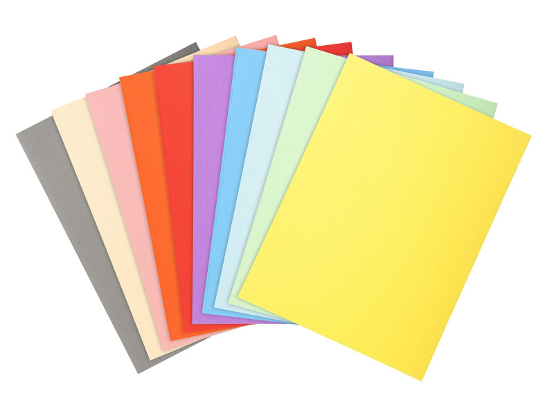EXACOMPTA Chemises FOREVER 180, A4, assorti