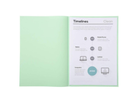 EXACOMPTA Sous-chemises SUPER 60, A4, 60 g/m2, vert clair