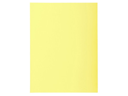 EXACOMPTA Chemises SUPER 250, A4, avec 2 rabats, jaune