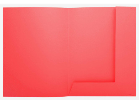 EXACOMPTA Chemise à rabat SUPER 250, A4, rouge