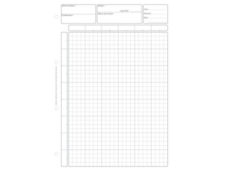 ELVE Bloc audit 'Contrôle interne', 80 pages, blanc