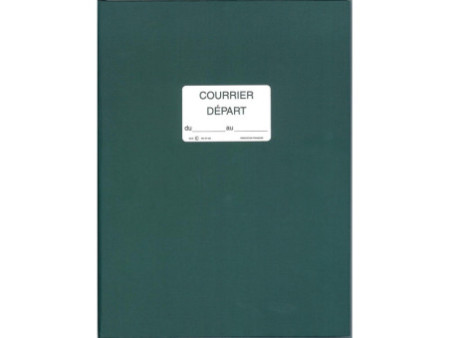 ELVE Registre 'Courrier départ', 150 pages, 320 x 240 mm