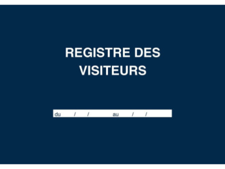 ELVE Registre des Visiteurs, 210 x 297 mm, 96 pages