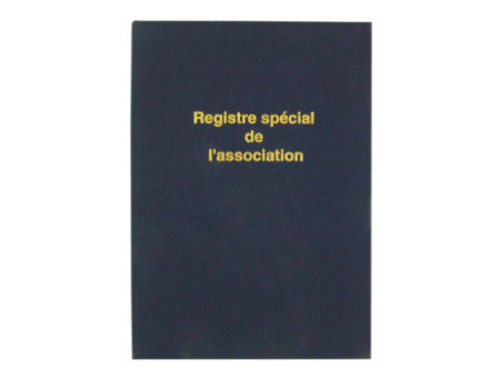 ELVE Registre spécial de l'Association, 297 x 210 mm
