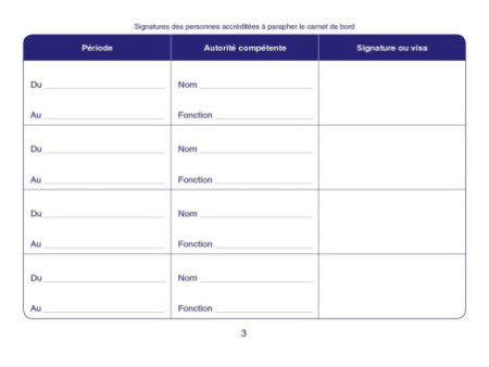 ELVE Carnet de bord pour véhicules de service, 150 x 215 mm