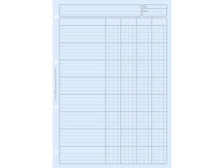 ELVE Bloc audit 'Contrôle interne', 80 pages, bleu