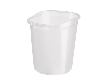 helit Corbeille à papier 'the joy', PP, 13 litres, blanc