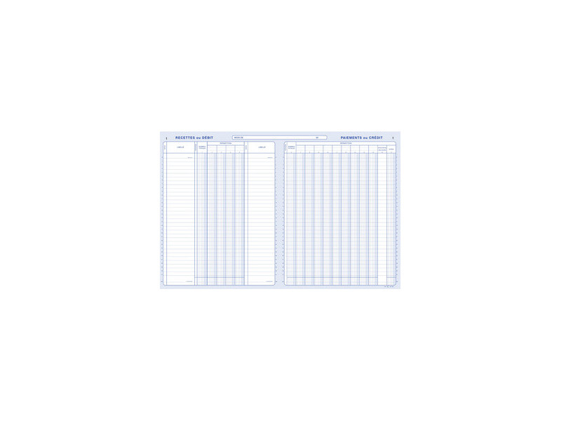 ELVE Piqûre comptable Ventes, 320 x 240 mm vertical