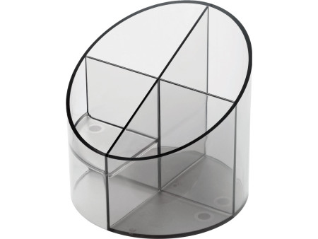 helit Pot multifonction 'the cross', 4 compartiments, gris