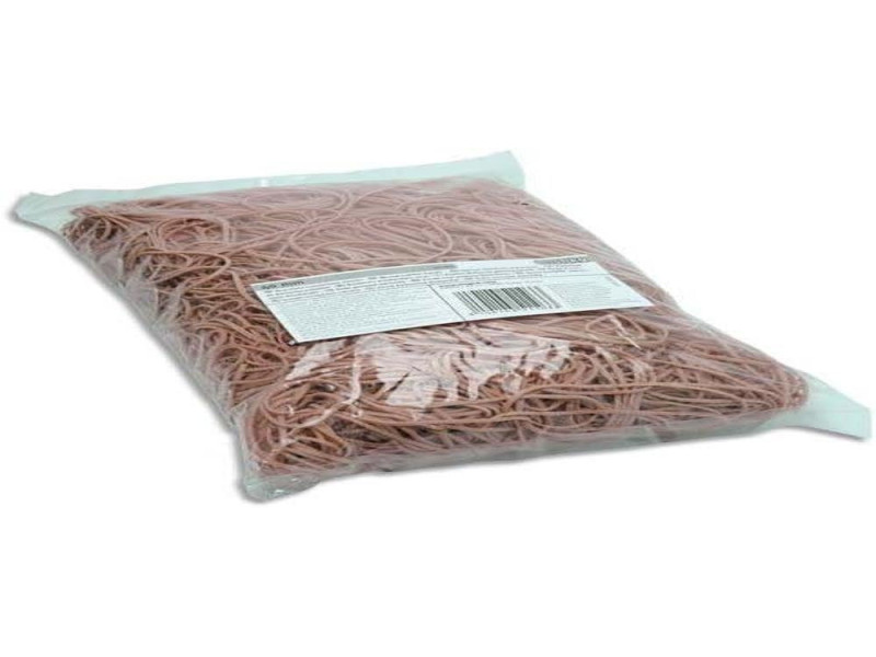 MAPED Bracelets caoutchouc en sachet, naturel, 90 mm