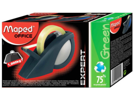 Maped Dévidoir de bureau Expert Compact Pro Green, noir/gris