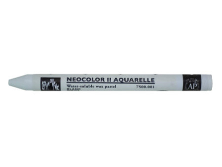 CARAN D'ACHE Pastel à la cire aquarellable NEOCOLOR II,blanc