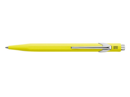 CARAN D'ACHE Stylo à bille 849 Fluo Line, jaune