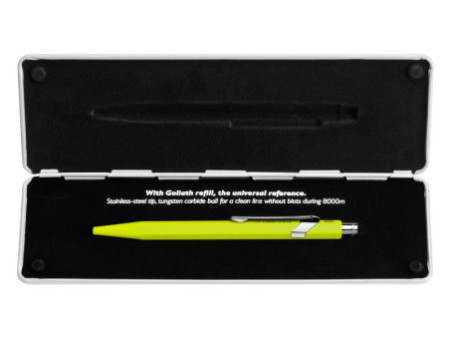 CARAN D'ACHE Stylo à bille 849 Fluo Line, jaune