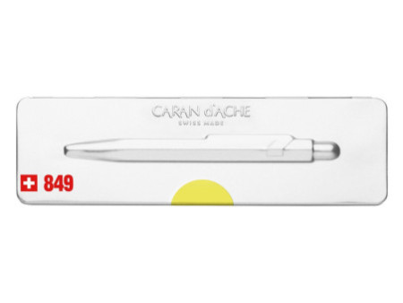 CARAN D'ACHE Stylo à bille 849 Fluo Line, jaune