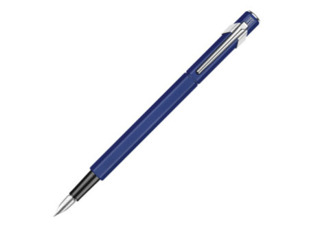 CARAN D'ACHE Stylo plume 849 CLASSIC LINE, bleu mat