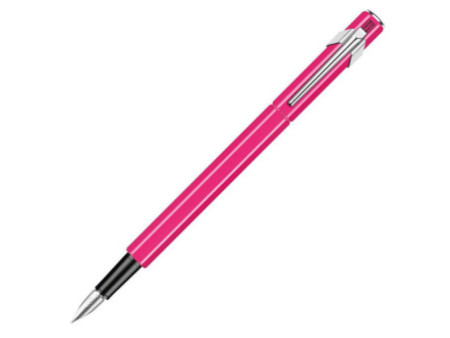 CARAN D'ACHE Stylo plume 849 FLUO LINE, rose