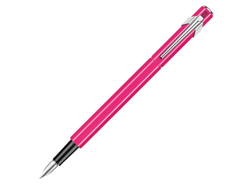 CARAN D'ACHE Stylo plume 849 FLUO LINE, rose