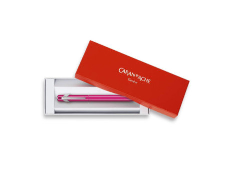CARAN D'ACHE Stylo plume 849 FLUO LINE, rose