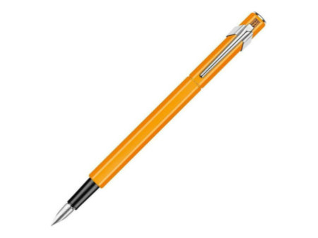 CARAN D'ACHE Stylo plume 849 FLUO LINE, orange