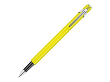 CARAN D'ACHE Stylo plume 849 FLUO LINE, jaune
