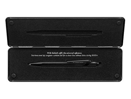 CARAN D'ACHE Stylo à bille 849 BLACK CODE, noir
