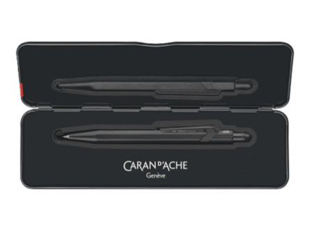 CARAN D'ACHE Porte-mines 844 Black Code, 0,07 mm, noir